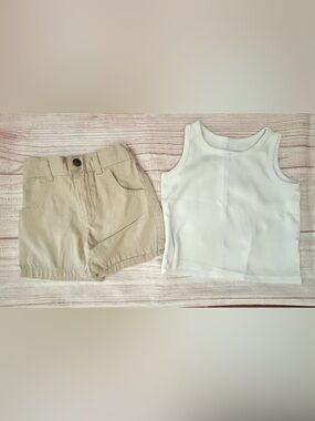 2 Pc Outfit 6-12 Mo Shorts/Top